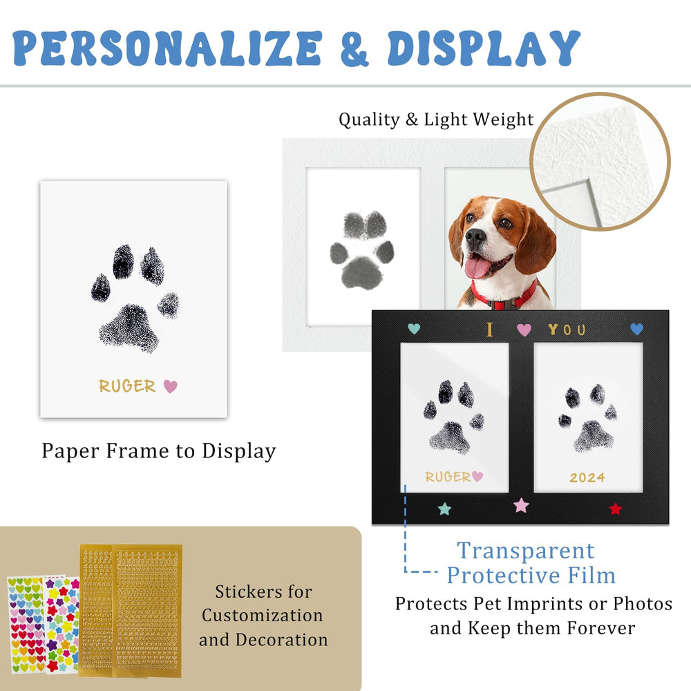 MYPAWLETS impresión de nariz de perro para recuerdos.