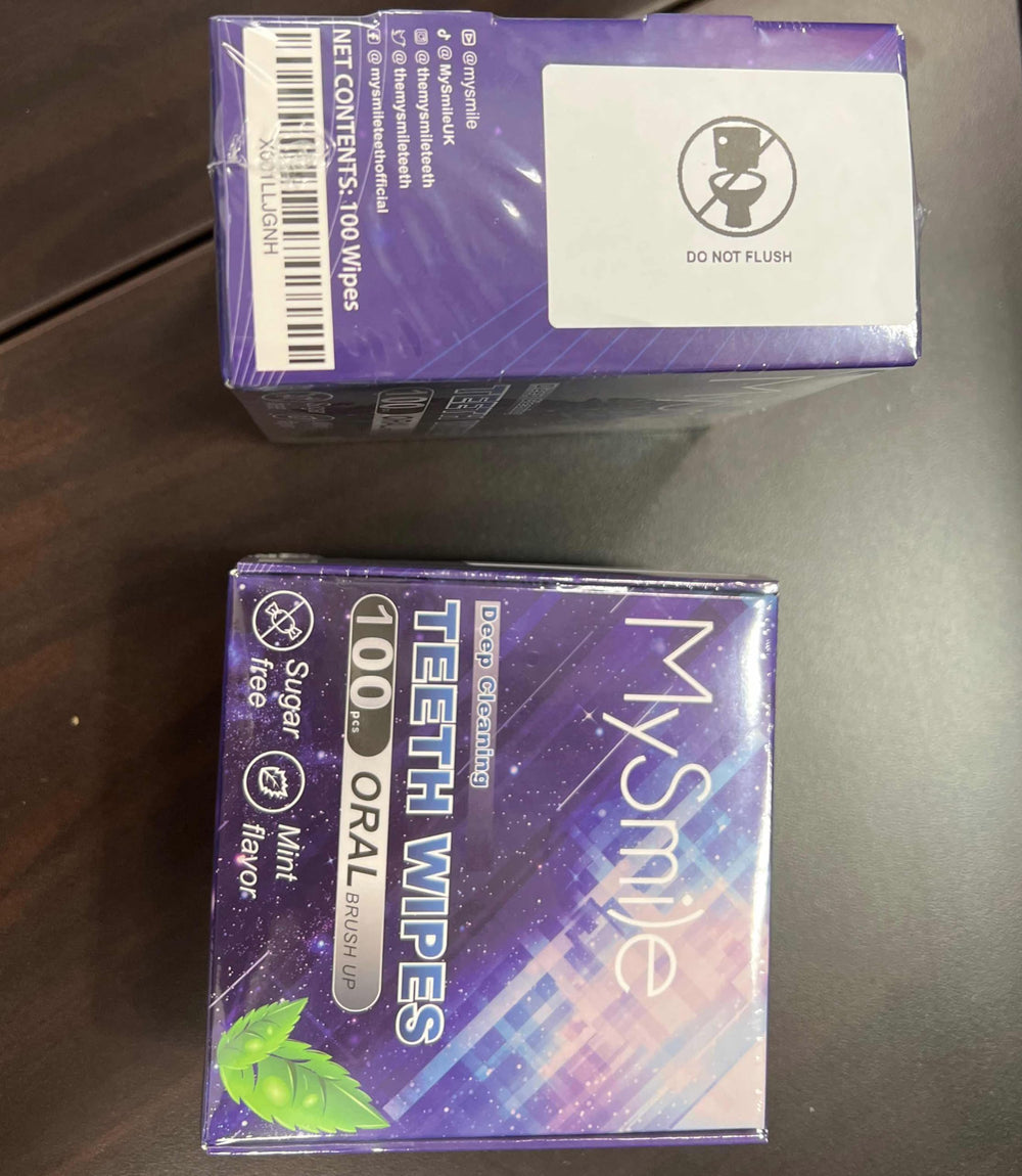 MySmile empaque práctico de 100 unidades.