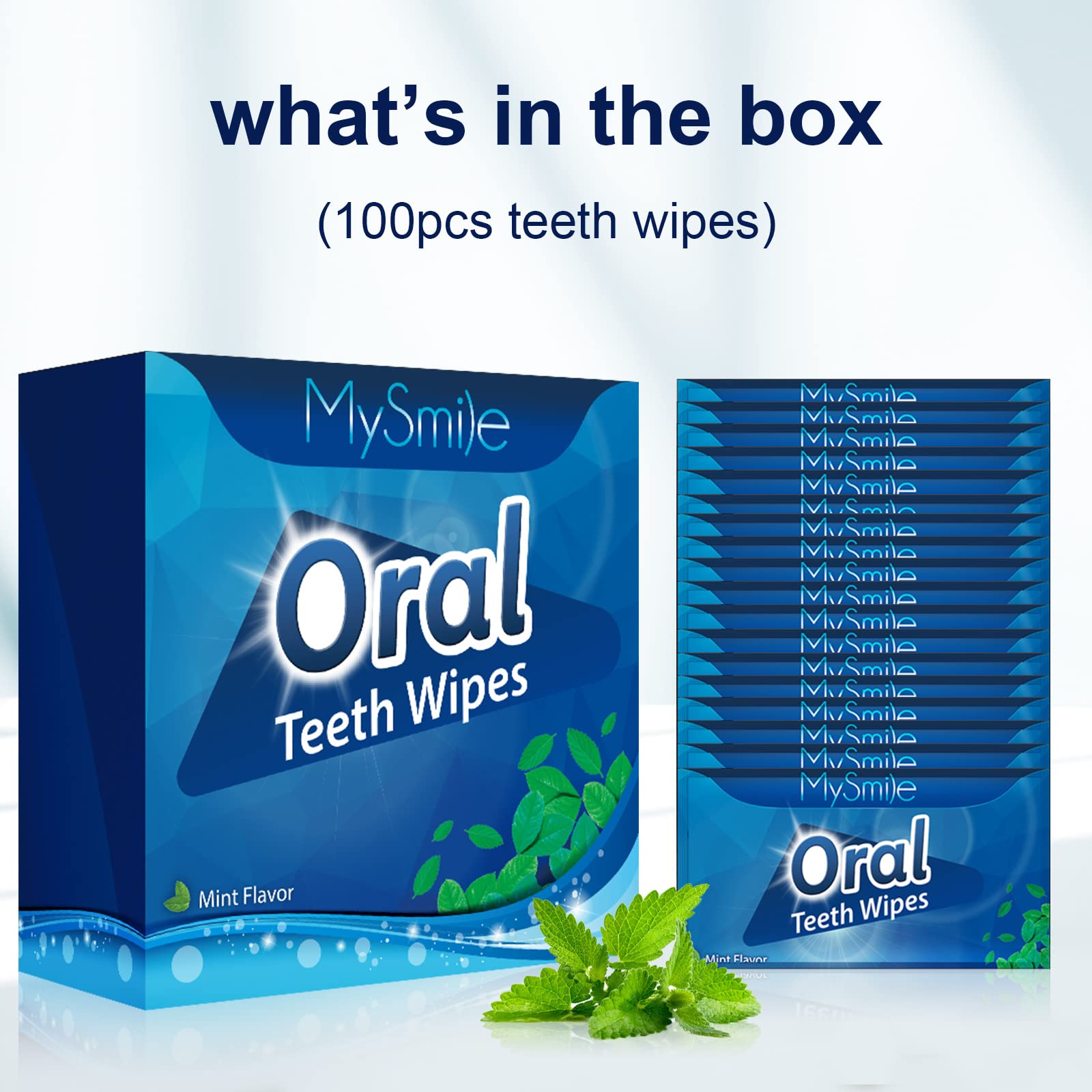 MySmile uso para perros, dedo cepillo para limpieza dental.