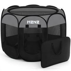 MZNZ corral de juego para perros y gatos, ventilado y seguro.