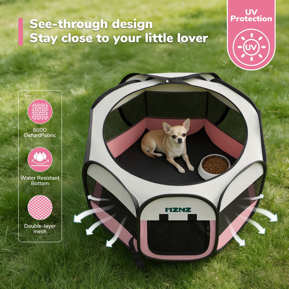 MZNZ corral mascotas suelo lavable para limpieza rápida.