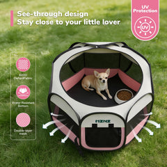 MZNZ corral mascotas suelo lavable para limpieza rápida.