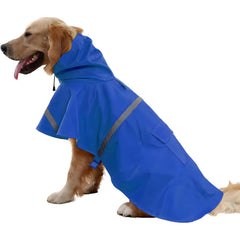 NACOCO abrigo impermeable para perros XL azul para paseos secos