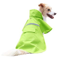 NACOCO chubasquero para perro grande con ajuste cómodo para lluvia