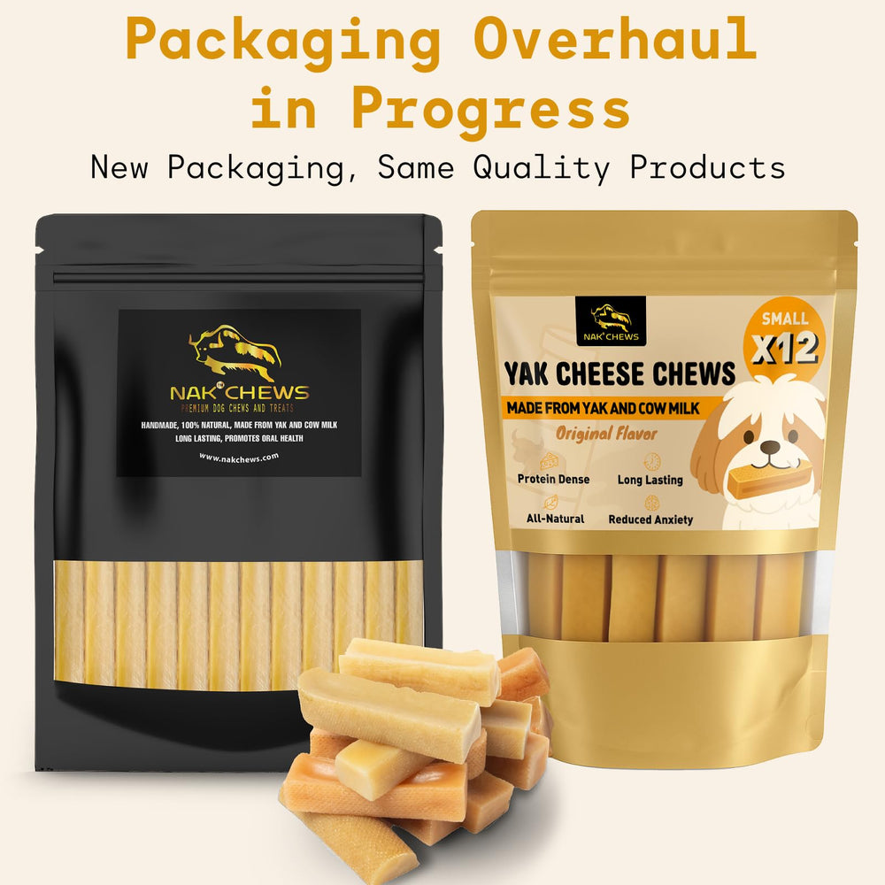 NAK Himalayan Yak Cheese: cuidado dental natural y sabor agradable para perros pequeños.