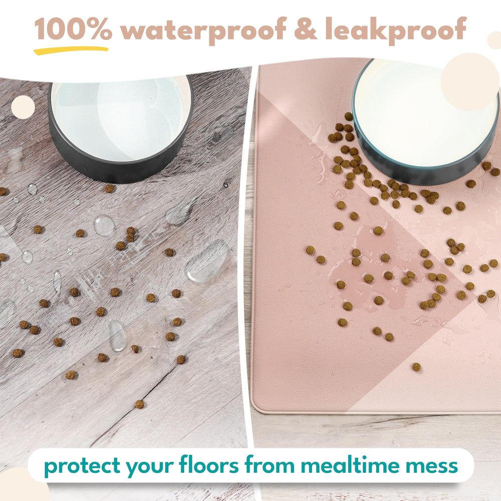 Nalalas alfombrilla protege suelos de comida y agua, ideal para hogares activos
