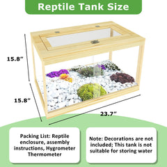 Nalwort malla metálica techo abierto, buena ventilación para reptiles activos.