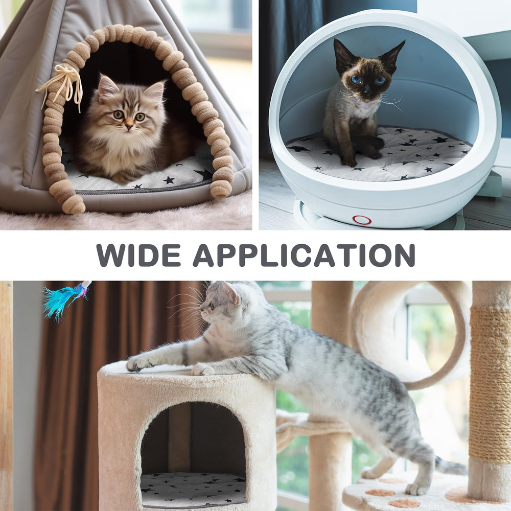 Namalu cama auto-caliente gato-estrellas tacto suave que invita al descanso.