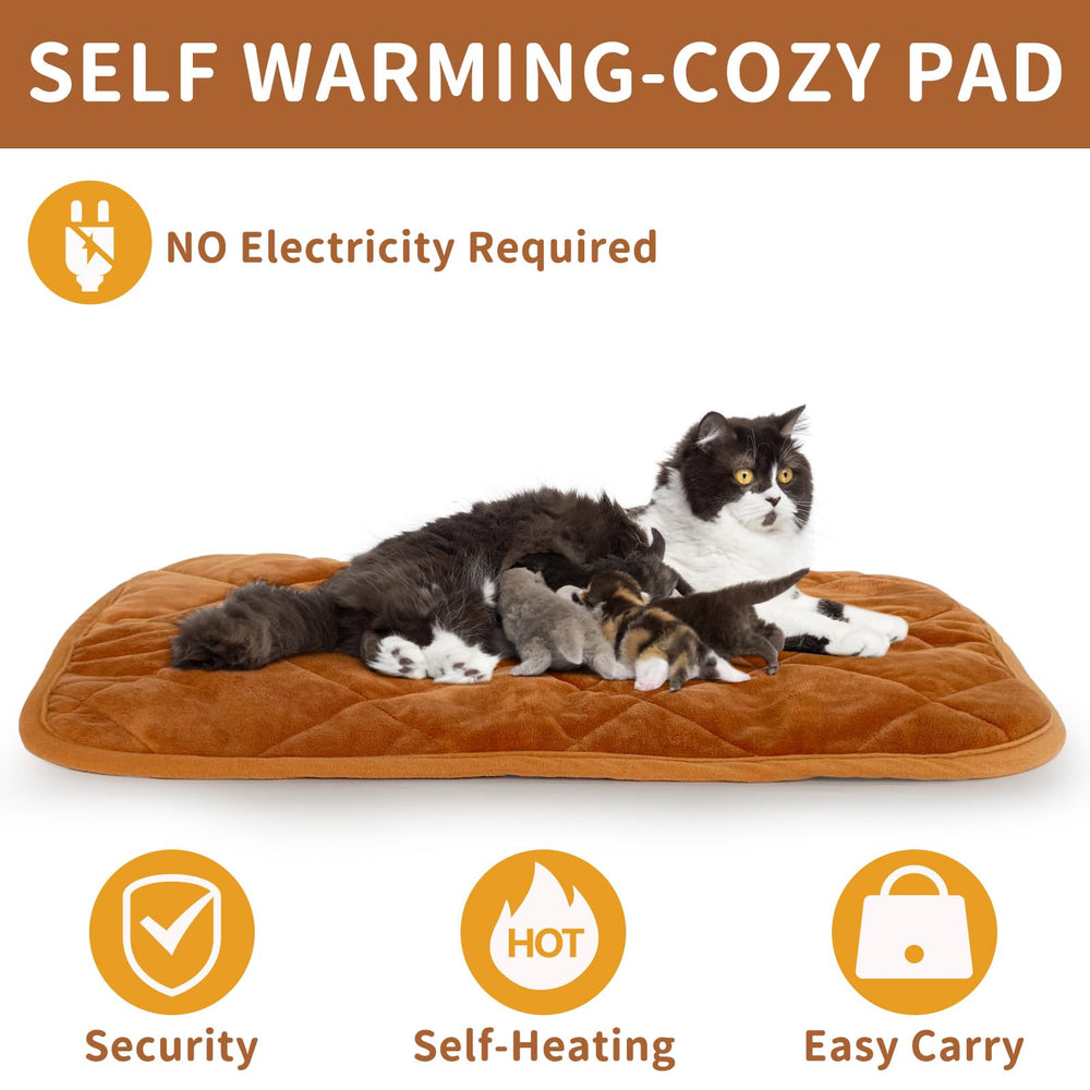 NAMOTEK cama auto-calentada para uso exterior mantiene calor suave al aire libre