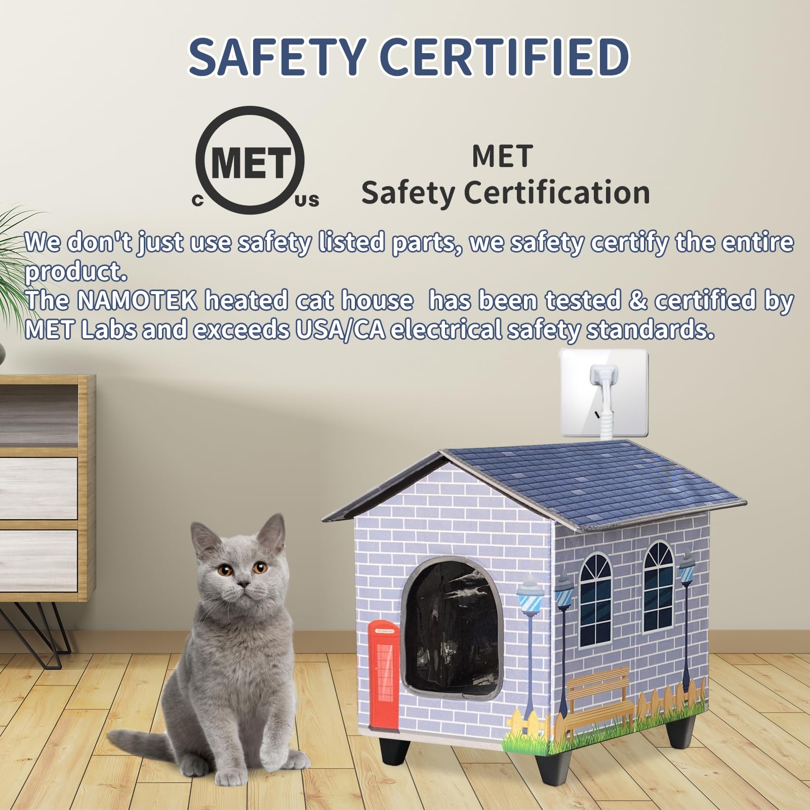 NAMOTEK termostato control calentamiento: temperatura estable para tu mascota