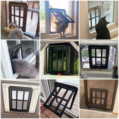 NAMSAN puerta-gato interior 8-3x10-3 pulgadas para mascotas