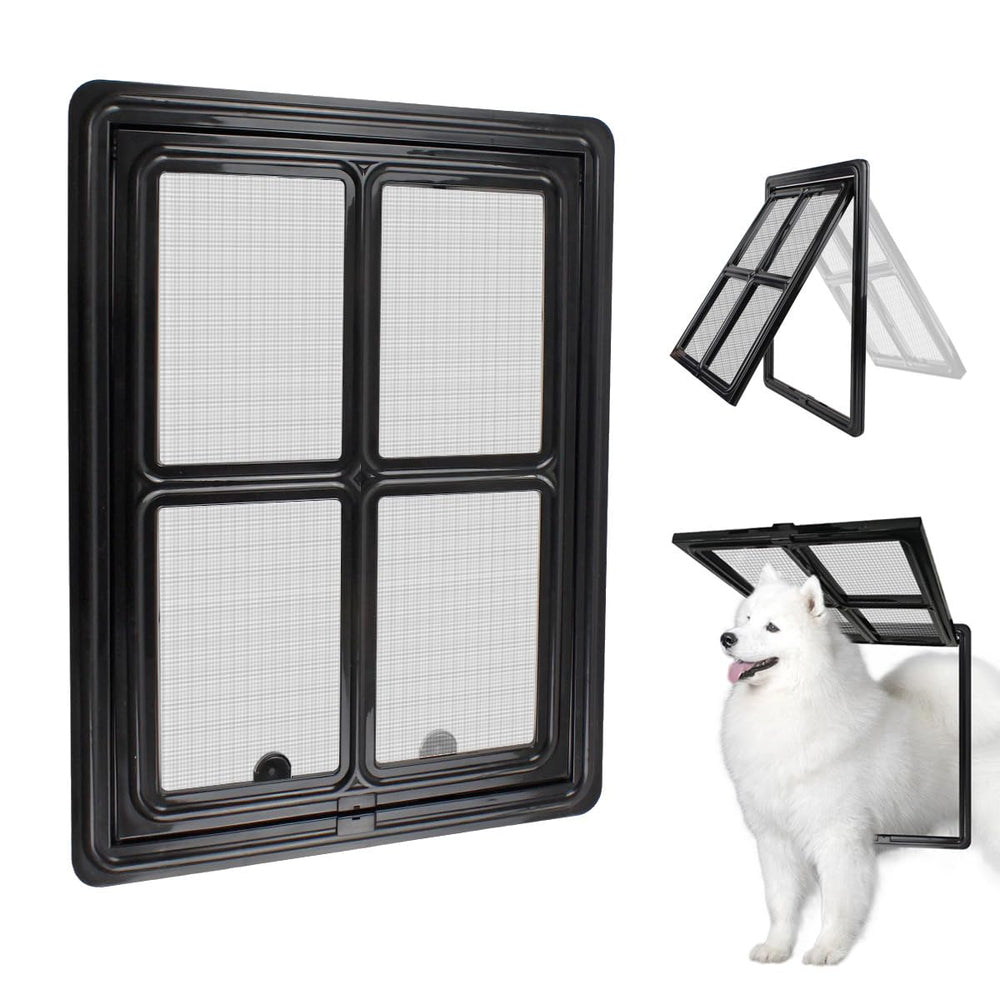 NAMSAN puerta de pantalla para perros 12x16 pulgadas, acceso cómodo para mascotas