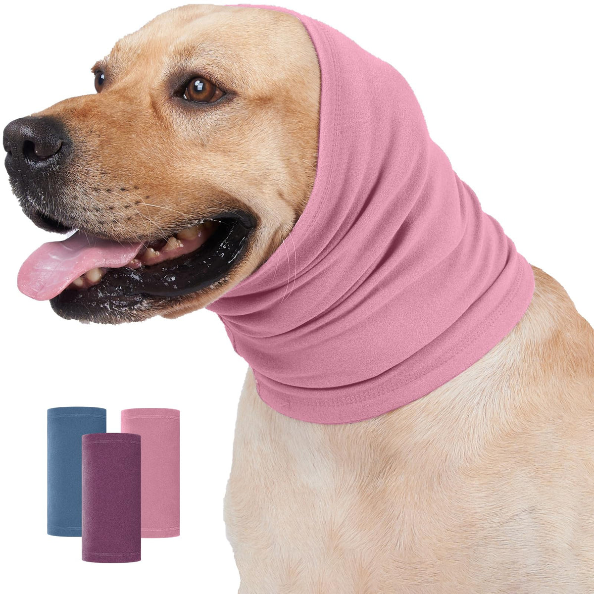Nanaki capa capucha orejas para perro, ofrece calma y abrigo ligero.