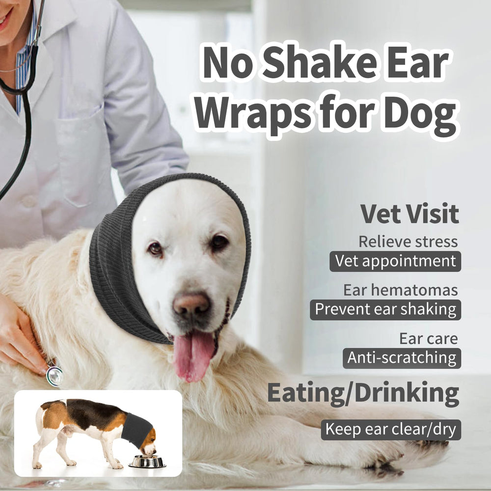 Nanaki capucha para secado de perros ayuda a mantener al animal quieto durante el baño.