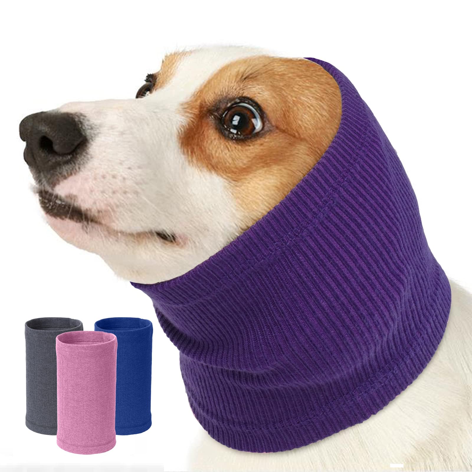 Nanaki cobertor cabeza-perro; calmo durante grooming