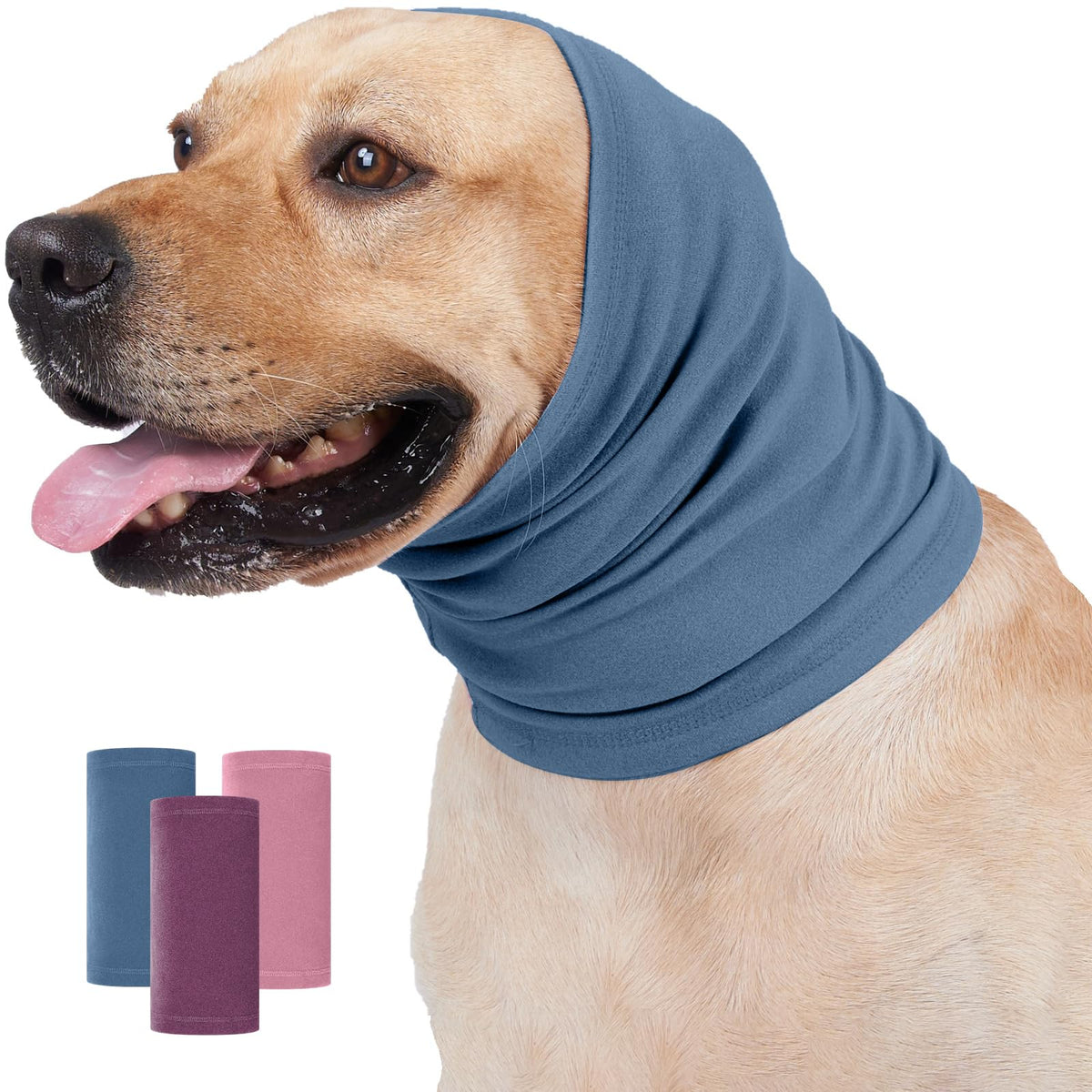 Nanaki cubre-orejas para perro: protege orejas y reduce estrés ante ruidos fuertes.