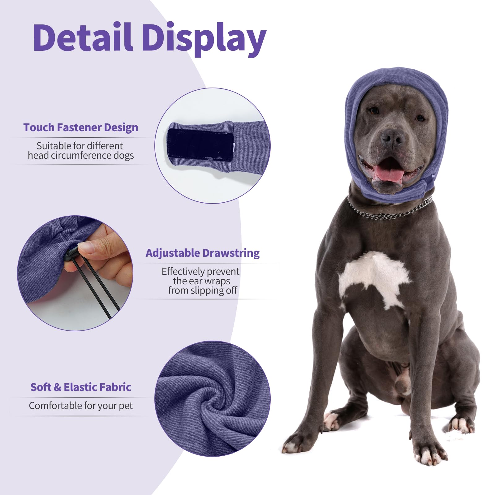 Tallas ajustables Nanaki para perros y gatos, ajuste cómodo