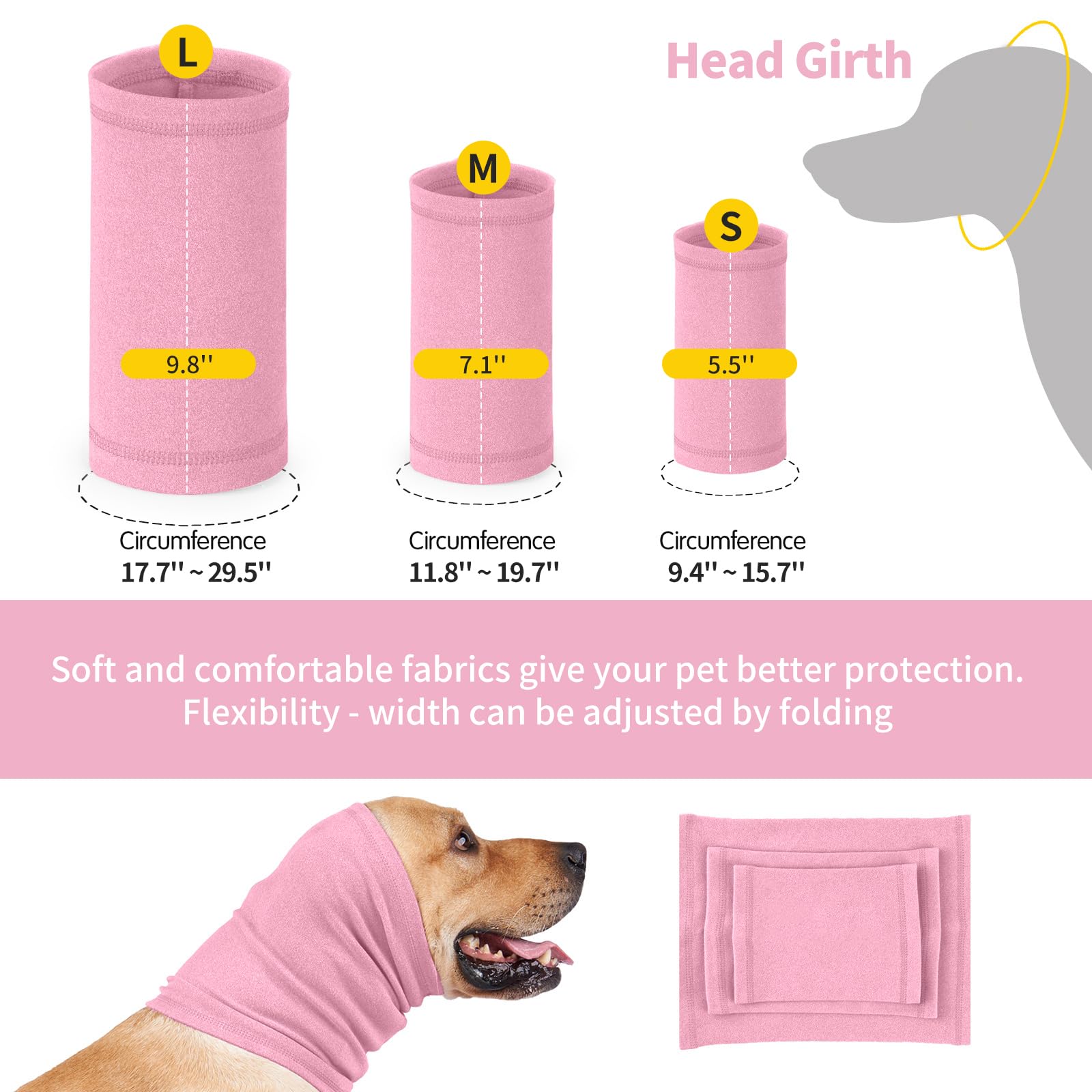 Nanaki tallas para perros y gatos, ajuste cómodo.