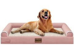 Cama NANUYA para perro grande, vista general, descanso cómodo