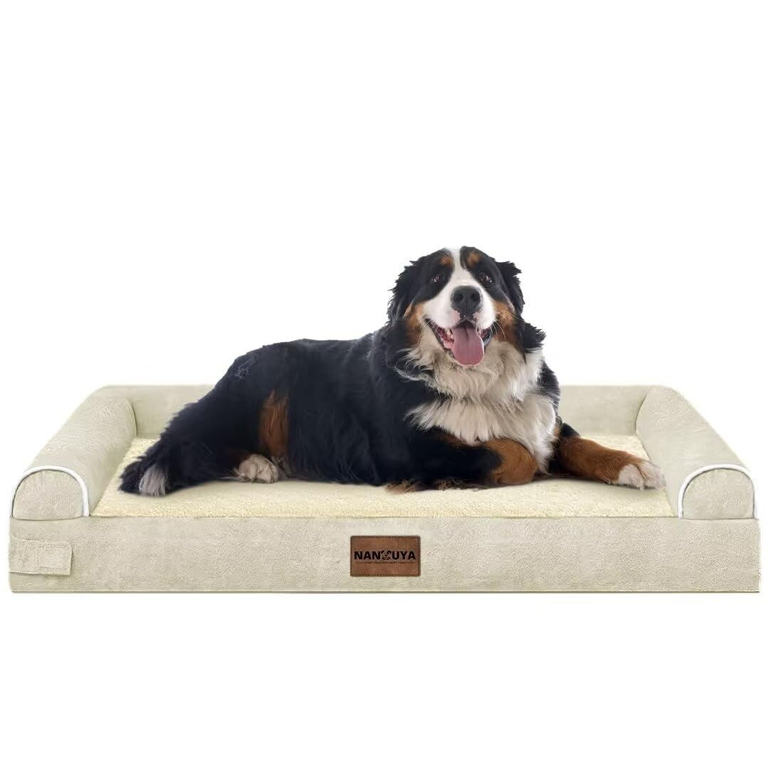 NANUYA cama jumbo, ideal para perros de gran tamaño.