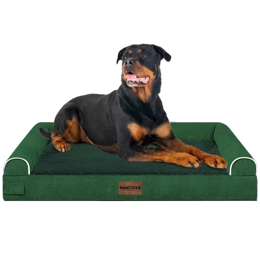 Cama grande NANUYA para perros grandes en casa