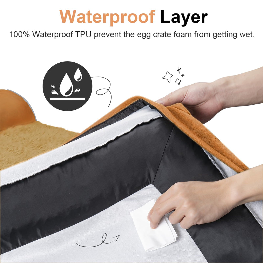 Funda desmontable NANUYA: lavable a máquina para limpieza rápida.