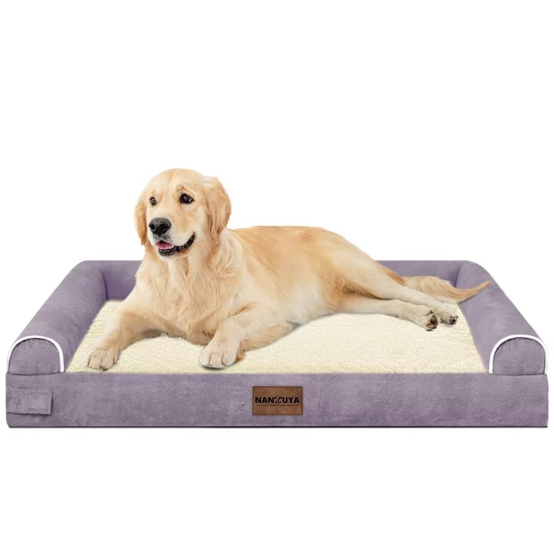 NANUYA cama grande: perfecta para dos perros o como cama extra grande.
