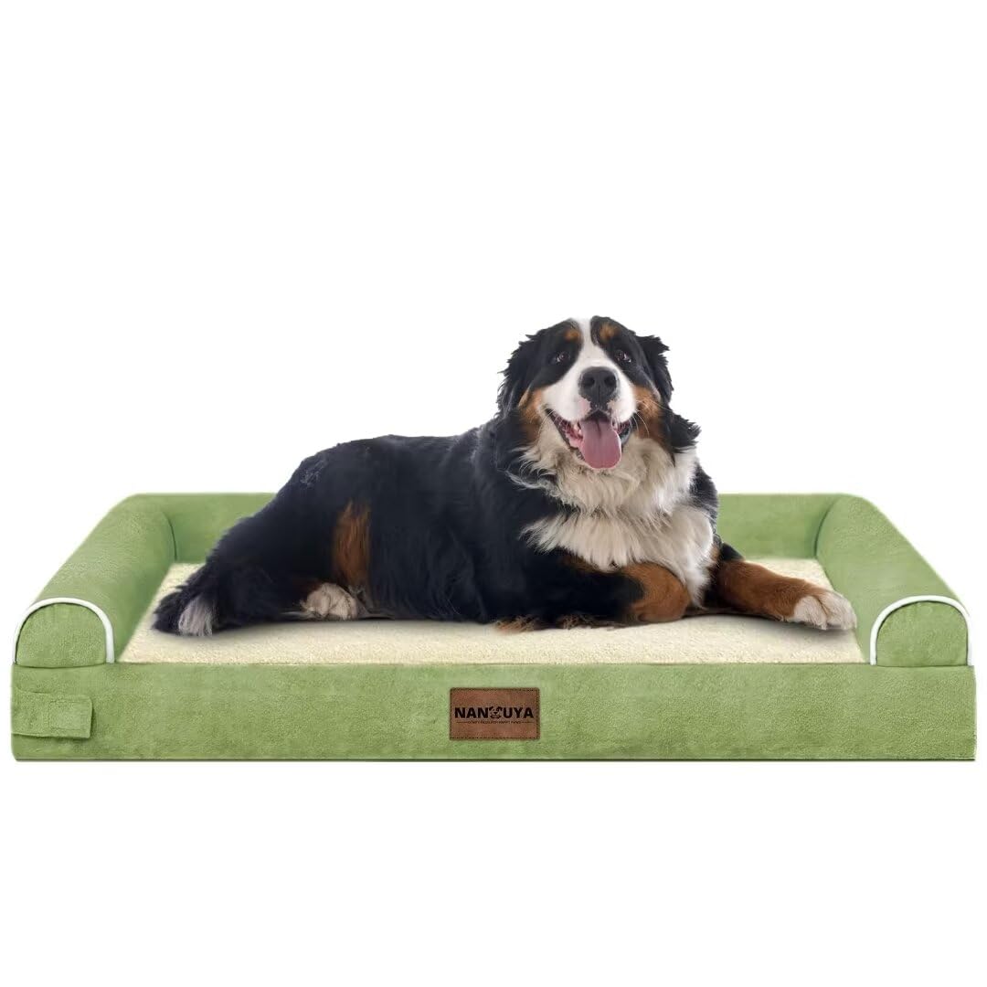 NANUYA cama grande 109x94 cm, ideal para razas grandes.