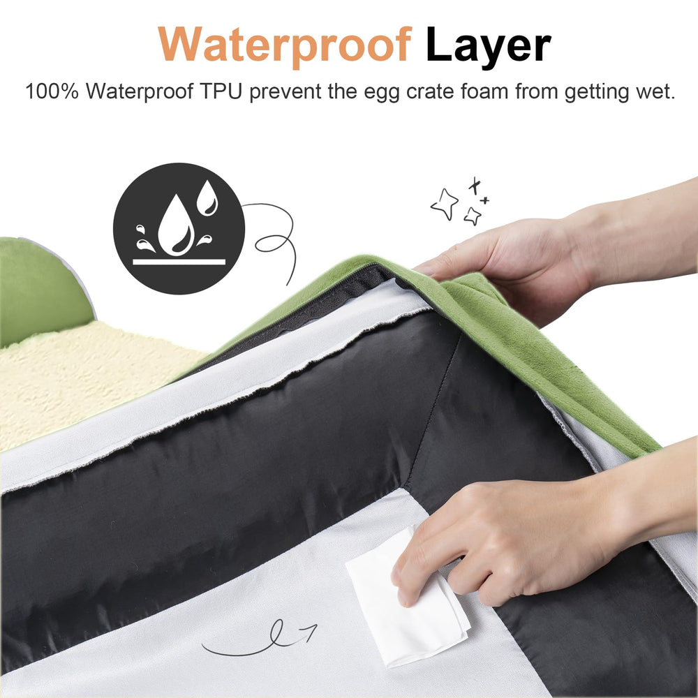 NANUYA funda impermeable protege la espuma y facilita la limpieza.