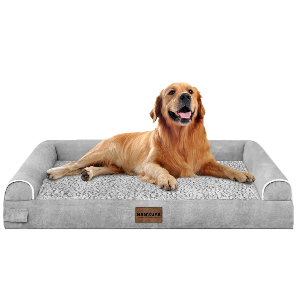 NANUYA cama grande con funda lavable y protección impermeable