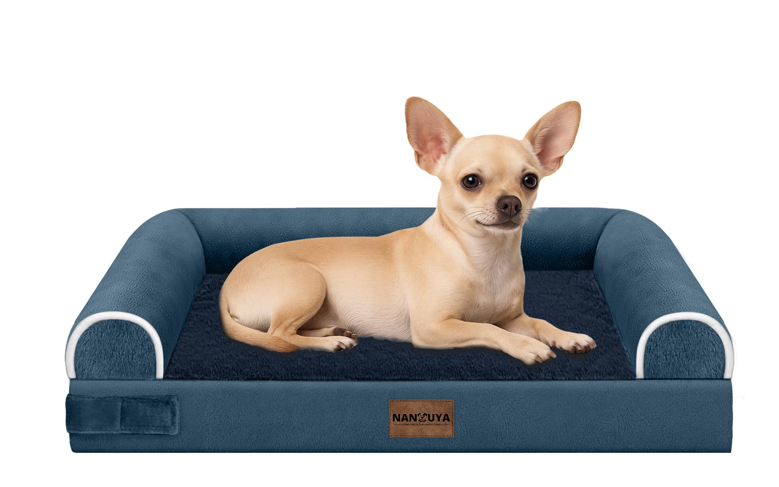 NANUYA cama para perro pequeño con soporte ortopédico para articulaciones.