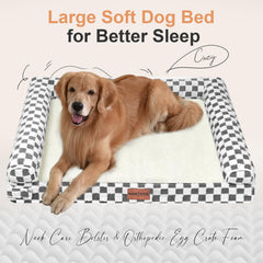 Cama NANUYA con tejido coral suave y rejilla para mayor confort.