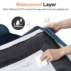Funda desmontable NANUYA lavable a máquina para limpieza fácil.