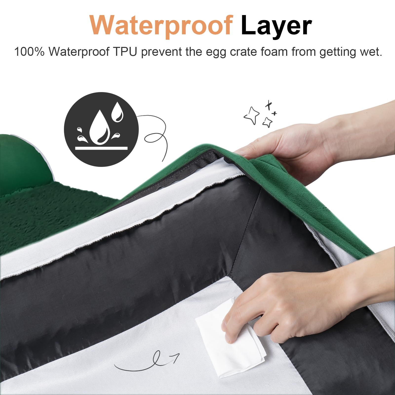 NANUYA funda desmontable lavable para limpieza rápida