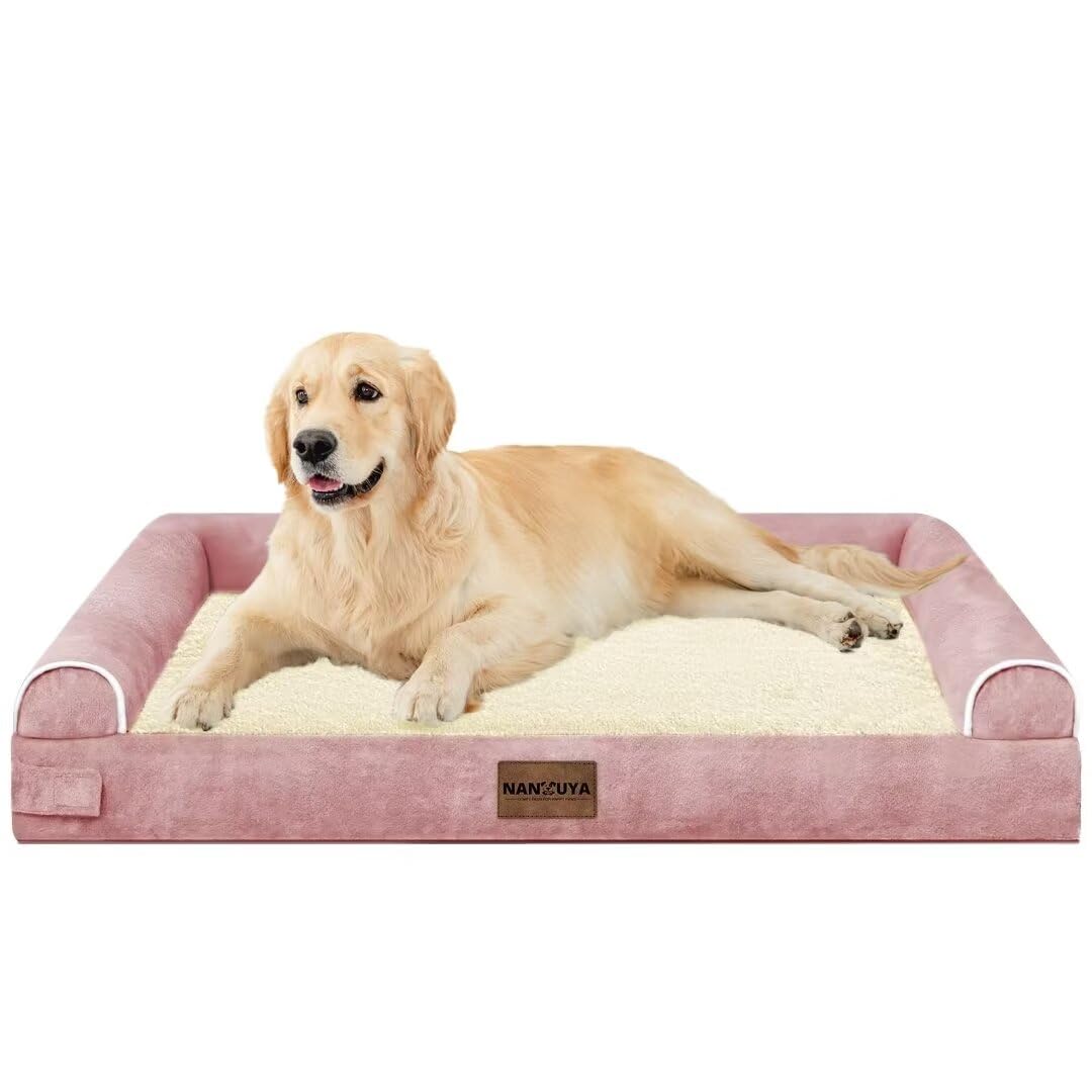 NANUYA cama ideal para uso diario de mascotas grandes y descanso cómodo