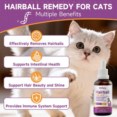 NaSeny Gotas para bolas de pelo: favorece una digestión suave en gatos