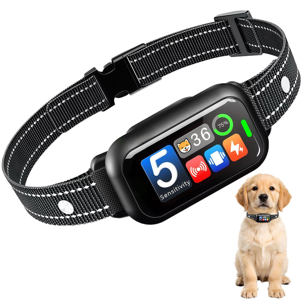 NATGOVOD collar-entrenamiento con cinco modos para educar sin estrés.