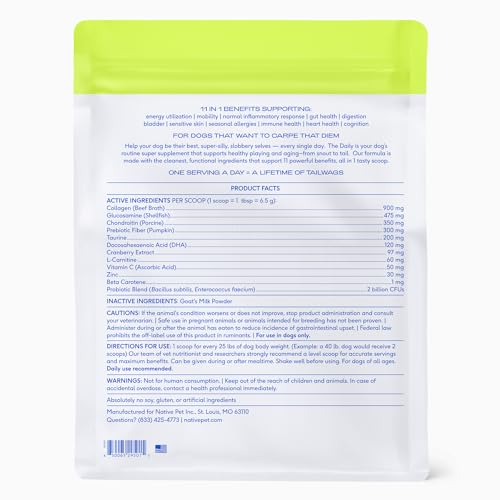 Native Pet 11-en-1 complemento para comidas caseras