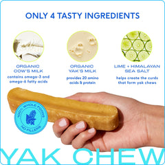 Native Pet Yak Cheese Himalayan textura dura para masticación prolongada