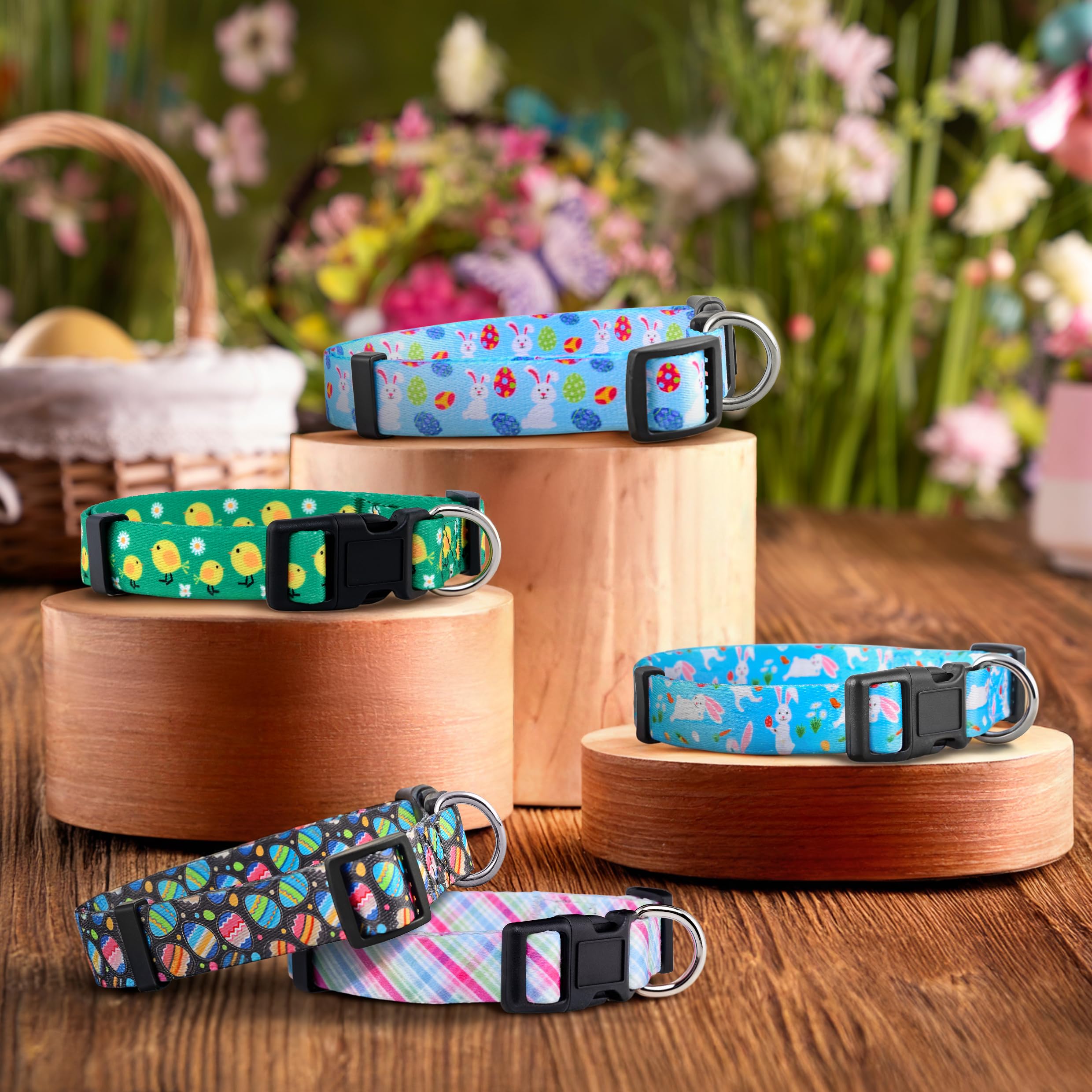 Collar Native Pup Pascua con cierre seguro y duradero