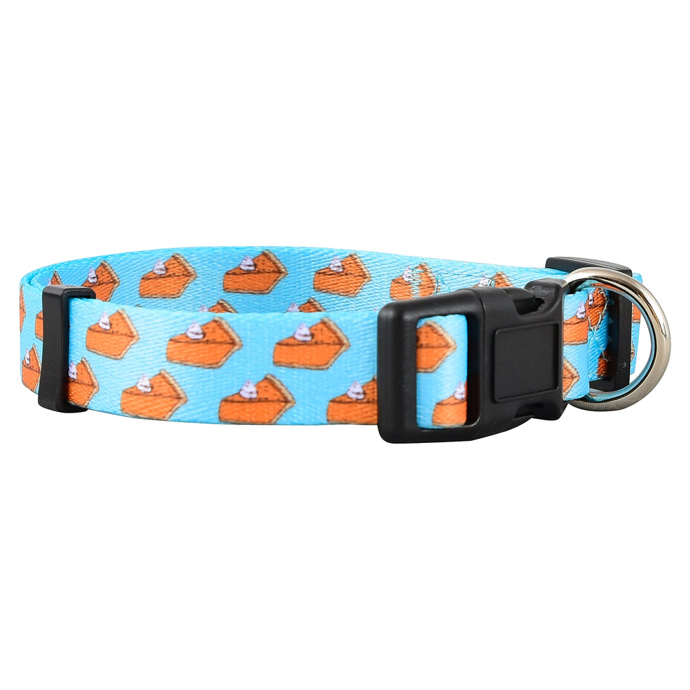 Native Pup collar de perro con hojas otoñales para Acción de Gracias, cómodo y seguro.