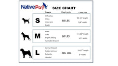 Empaque minimalista de Native Pup mantiene la marca sin molestar al perro.