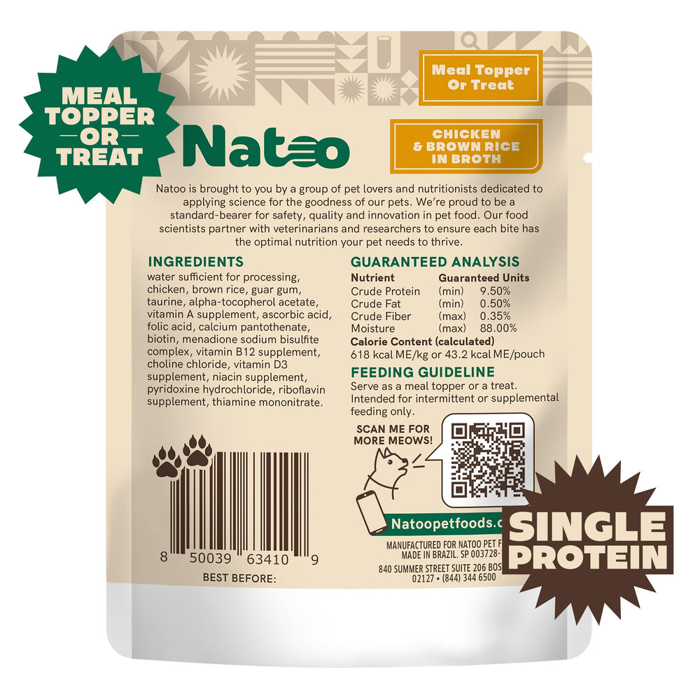 NATOO rico en vitaminas y aminoácidos para uso diario.
