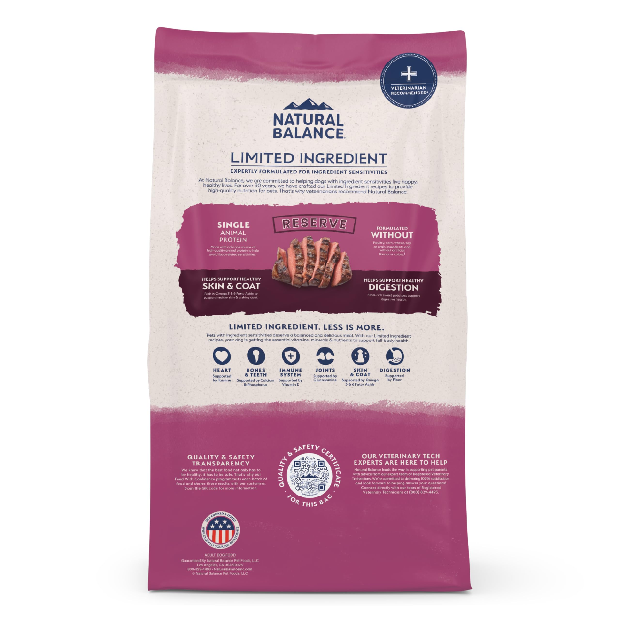 Natural Balance alimento seco para perro adulto, uso diario