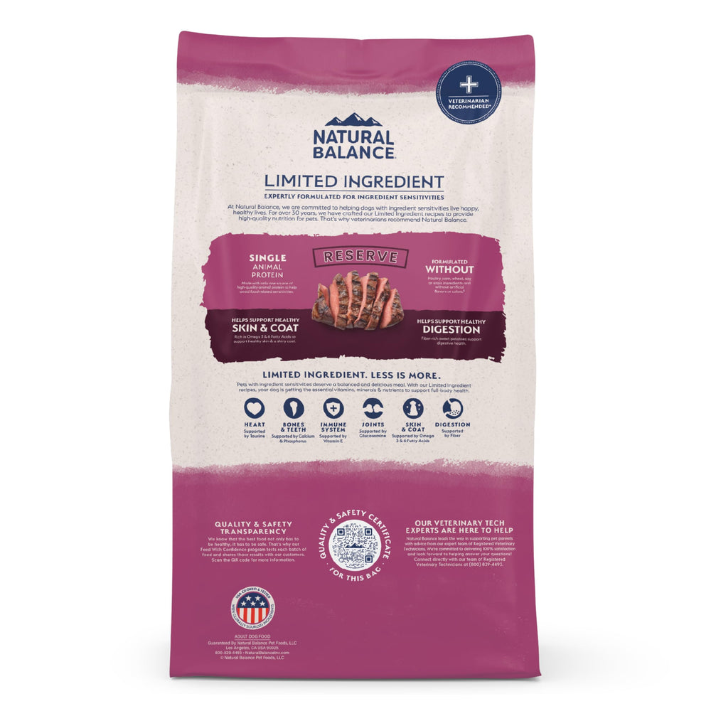 Natural Balance alimento seco para perro adulto, uso diario