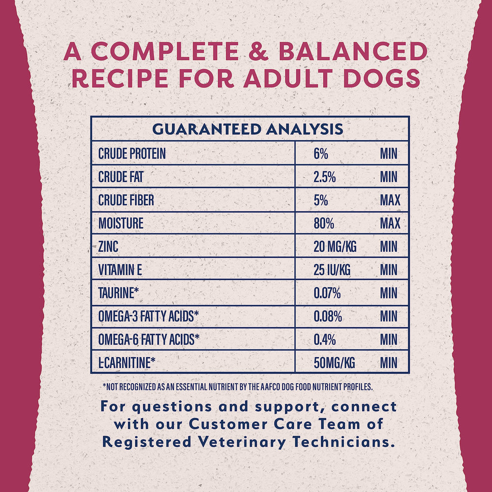 Vitaminas E y C, zinc en Fat Dogs para piel saludable.