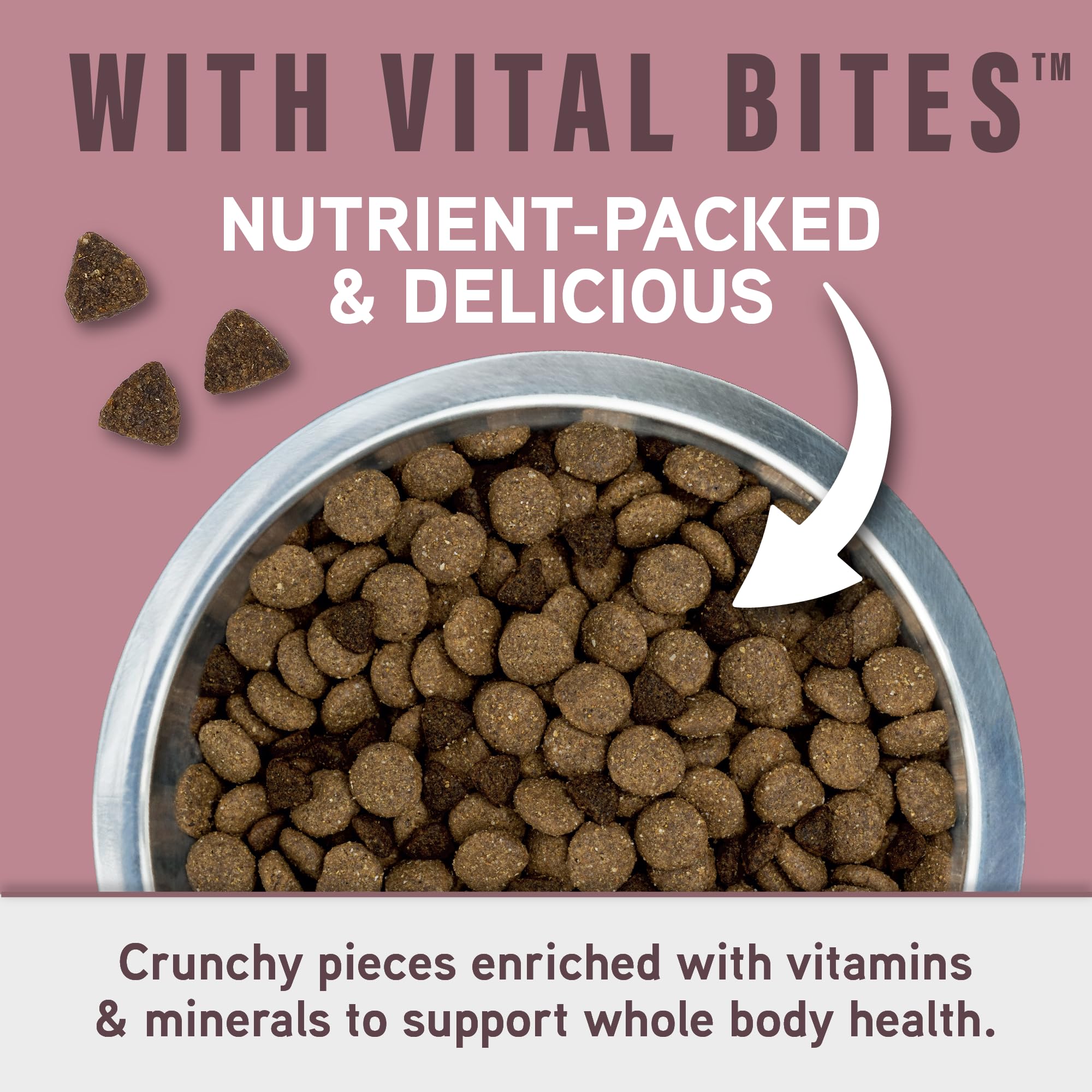 Natural Balance ingredientes reales para perro, alimento seco de calidad.