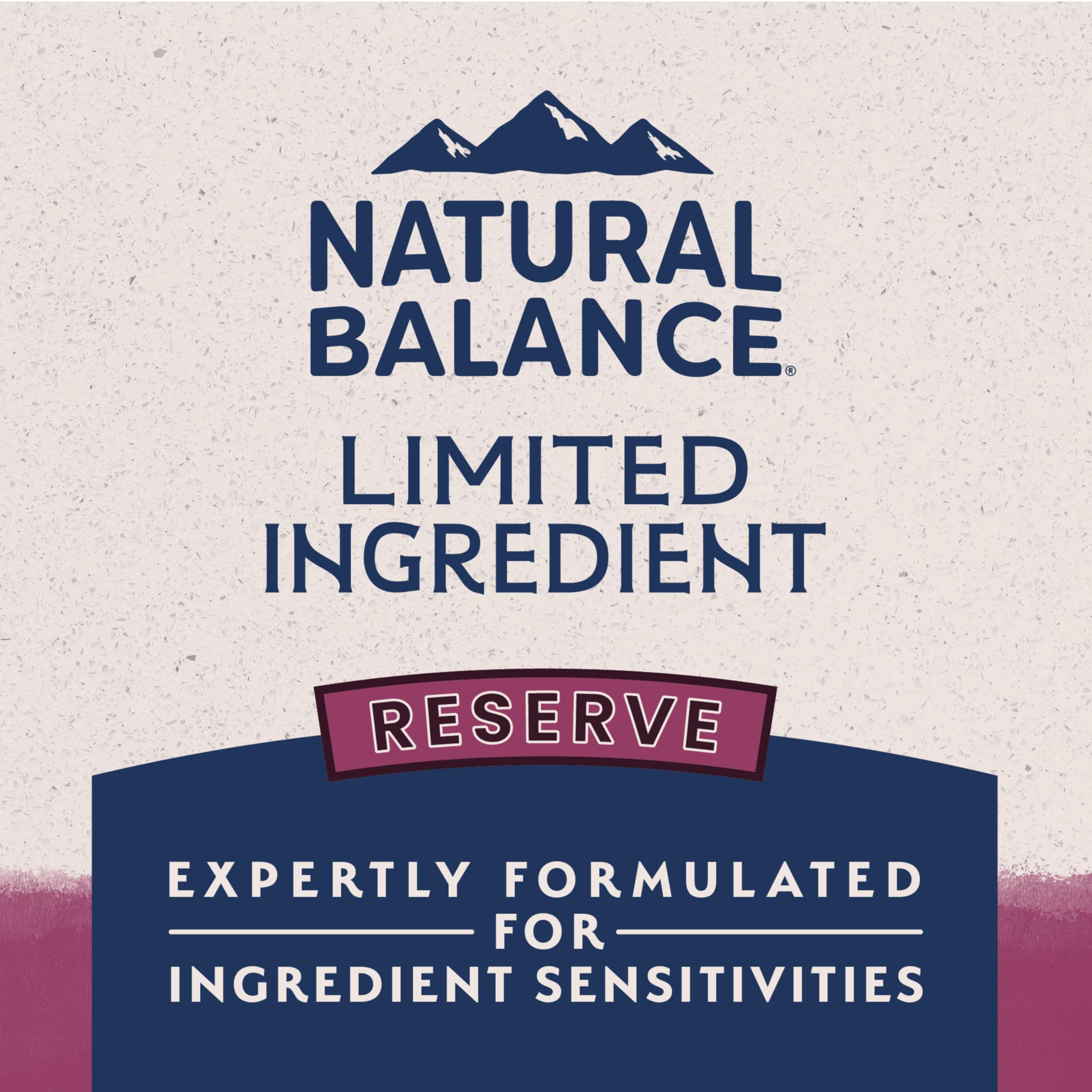 Natural Balance ingredientes simples para perros con estómagos sensibles