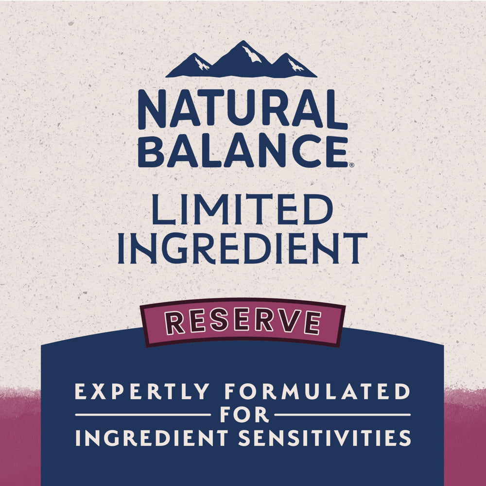 Natural Balance ingredientes simples para perros con estómagos sensibles