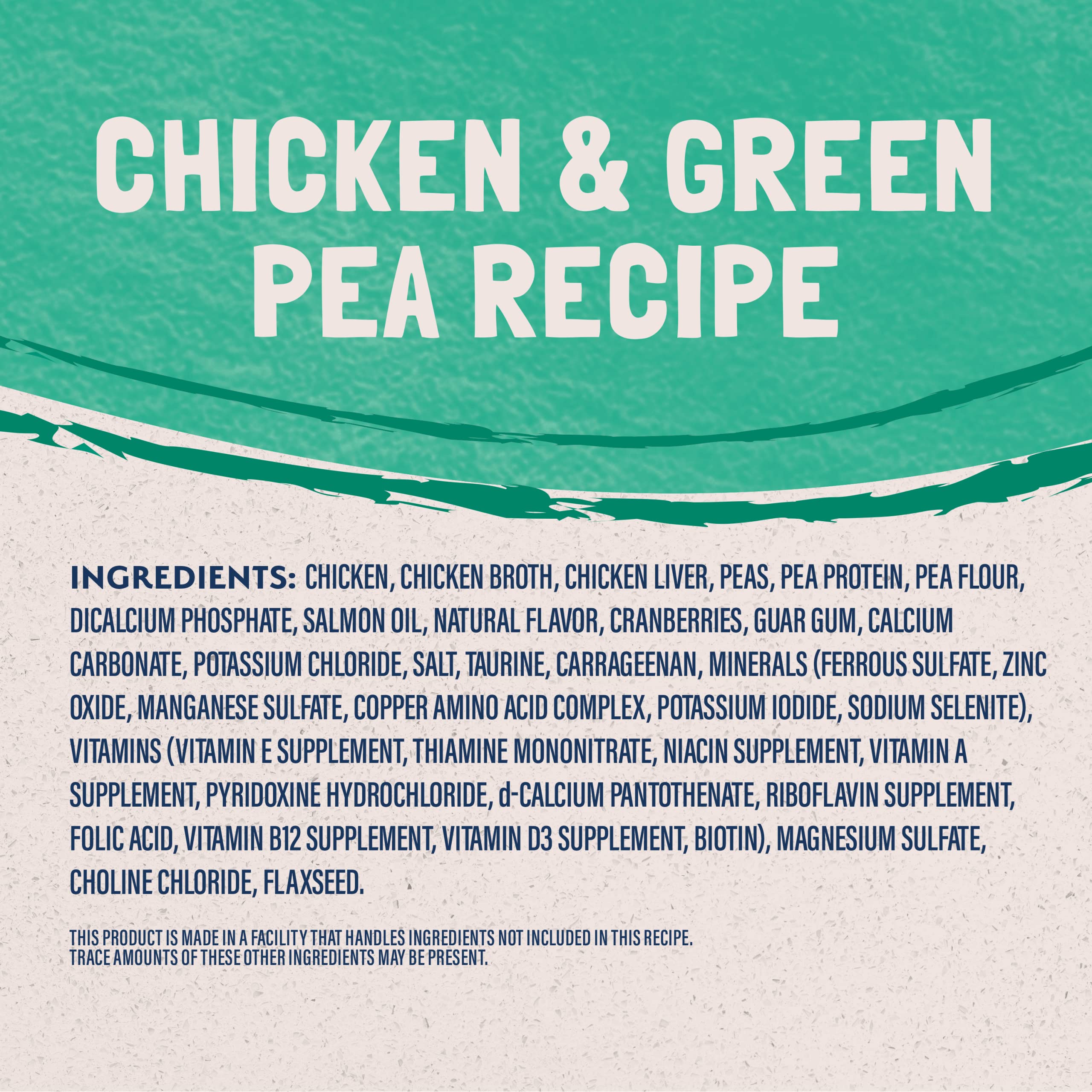 Natural Balance, lata caldo de pollo y guisantes, sabor agradable para gatos adultos